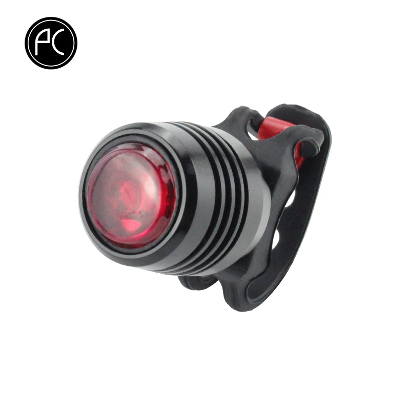

2016NEW Bike Light Red USB Rechargeable Bicycle Rear Light Taillight Caution Safety Rear Bicicleta Tail Light Lamp+Usb Cable