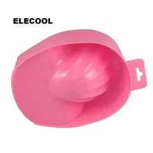 ELECOOL, 1 шт., для дизайна ногтей, для рук, мыльница, для снятия лака, для маникюра, сделай сам, для салона, для ногтей, спа, ванны, маникюрные инструменты
