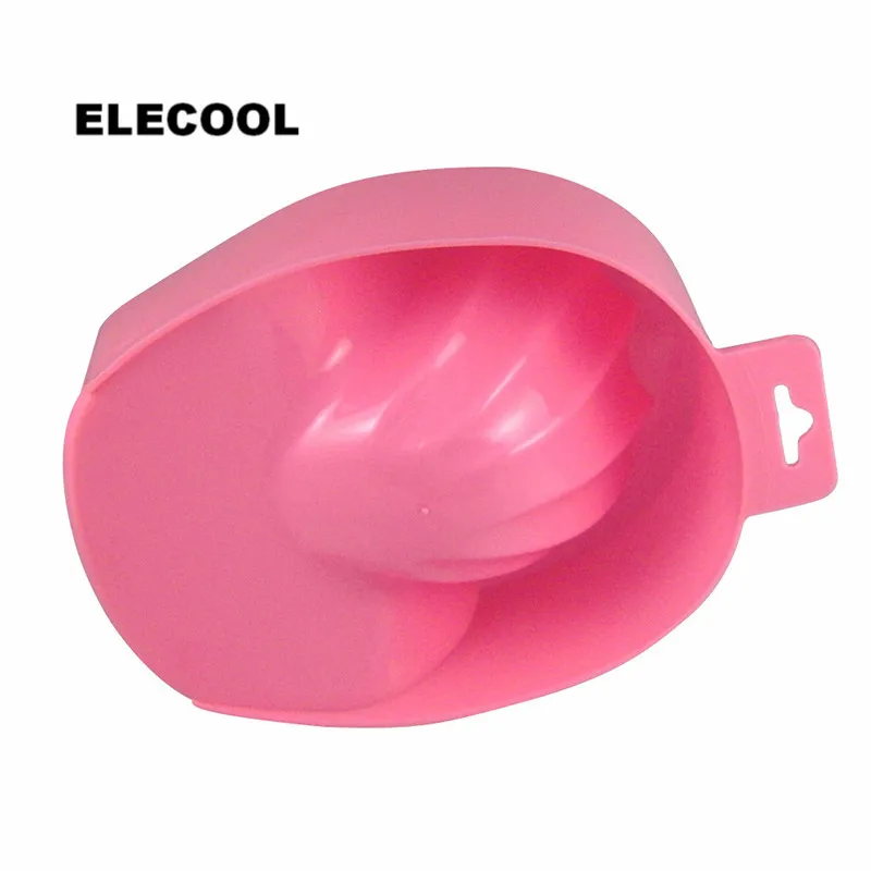 

ELECOOL 1pc Nail Art Hand Soaker Wash Bowl Polish Remover Manicure DIY Salon Nail Spa Bath Manicure Tools