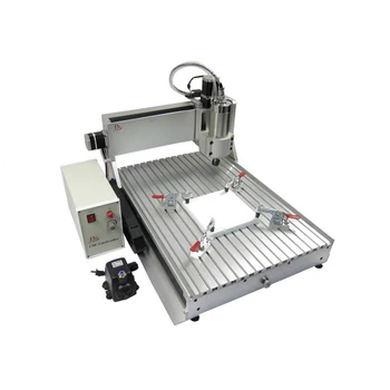 

6040 2200w spindle USB wood router carving machine metal drilling miling cutter with water tank