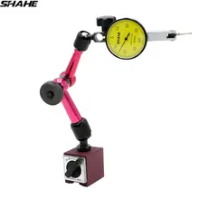 Shahe Мини Универсальный гибкий Стенд Магнитный Держатель подставка с циферблатом тестовый индикатор 0-0,8 мм Индикатор набор инструментов