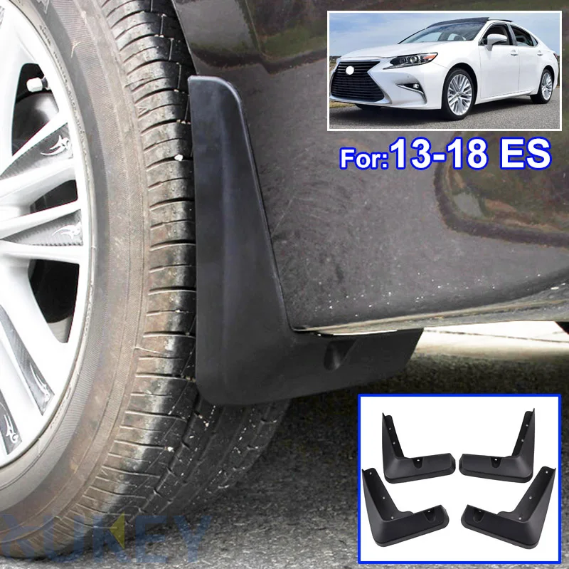 Set Mud Flap Flaps For Lexus ES ES200 ES350 ES300h ES250 2013 2018