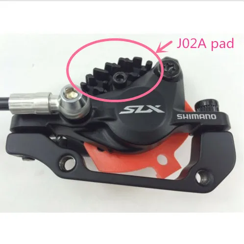 shimano slx m7000 front and rear disc brake set