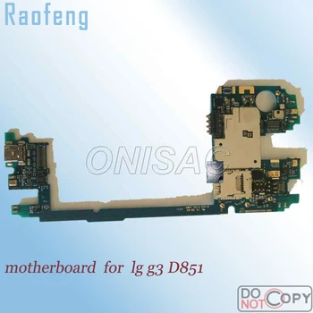 

Raofeng disassembled High quality motherboard For lg g3 D851 with android system Unlocked Mainboard well worked with chips