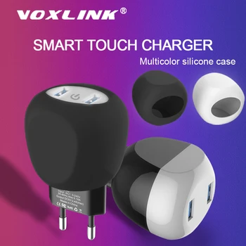 

VOXLINK USB Charger 5V 2.4A Smart touch charger for iPhone iPad Samsung Galaxy s9 s10 Galaxy HTC Xiaomi LG Huawei Nexus