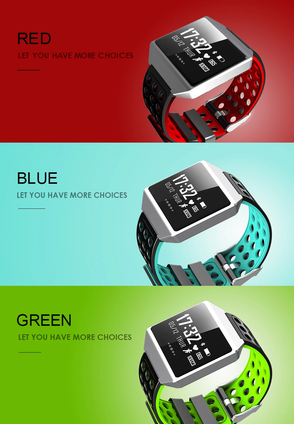 MOCRUX CK12 Smartwatch IP67 Waterproof Wearable Device Bluetooth Pedometer Heart Rate Monitor Smart Watch For AndroidIOS (4)