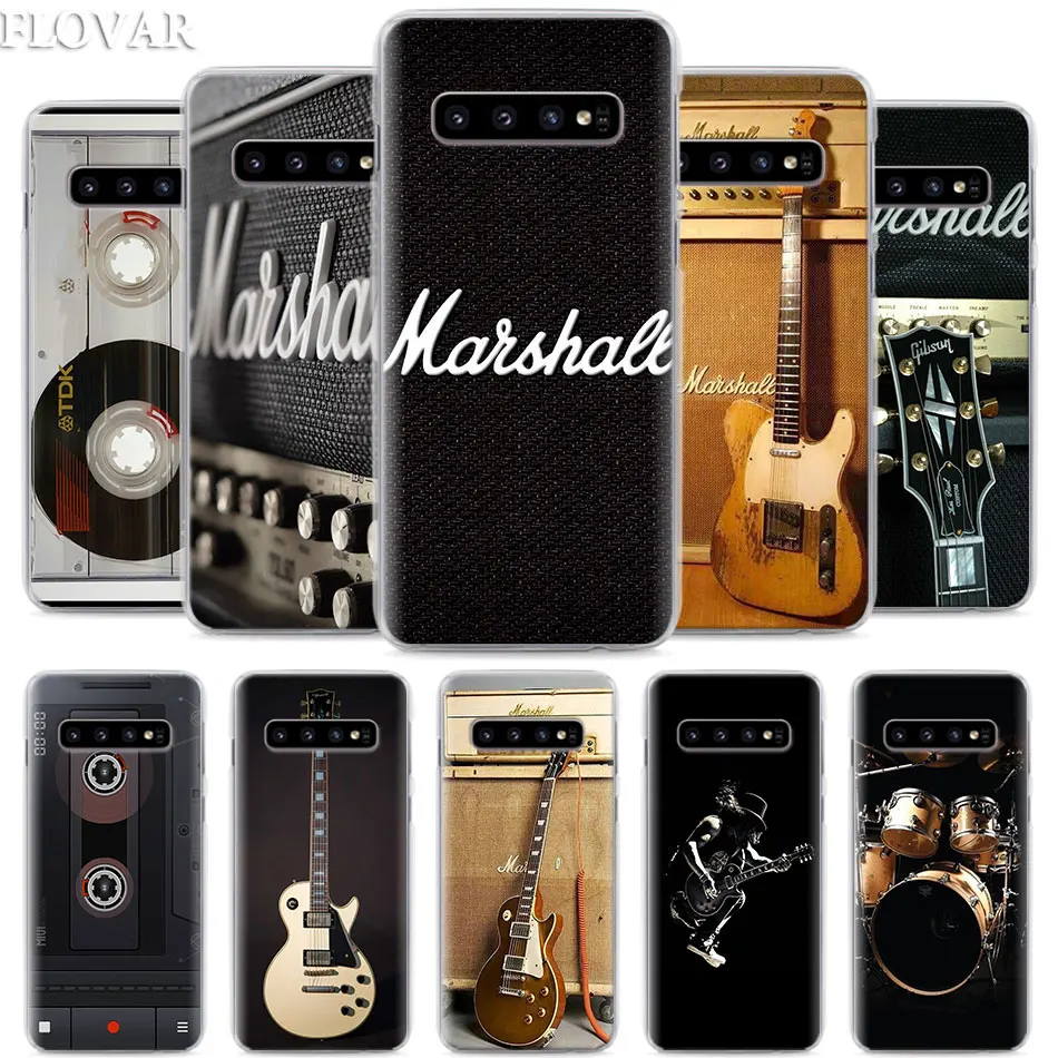 

guitar amp marshall Phone Case for Samsung Galaxy S10e S10 Plus S7 S8 S9 Plus Note 8 9 M10 M20 M30 Hard Case Coque