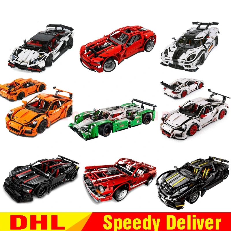 

LEPIN Bugattied 20086 20001 20003 23002 23006 XINGBAO 07001 07003 Model Building Blocks Bricks Toys Educational Gift legoing