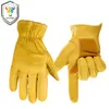 OZERO Work Gloves Men's Leather Security Protection Wear Safety Workers Welding Wearable Moto Driver Warm Gloves For Men 0006 ► Photo 3/6