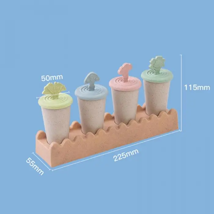 Самодельный лед палочка для леденца форма с лотком многоразовые для мороженого йогурт фруктовый сок TE889