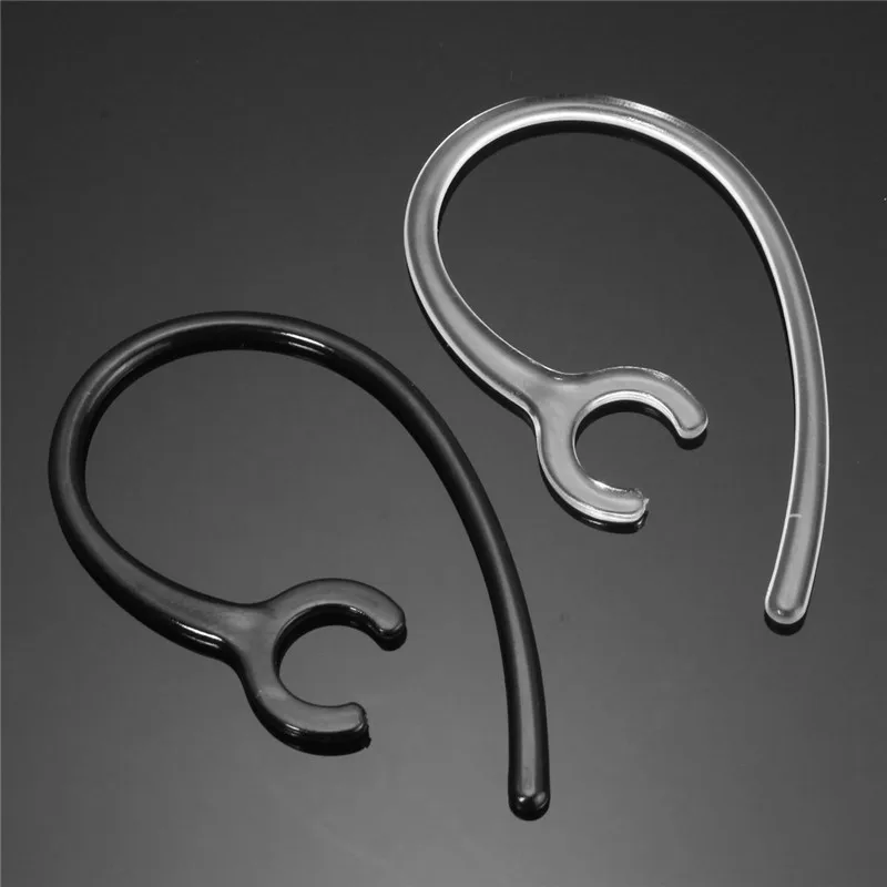 Новинка 1 шт. черный/прозрачный крючок для наушников bluetooth гарнитура пластиковый