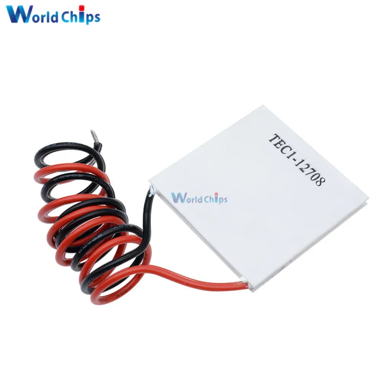TEC1 12708 DC 12V 8A TEC Термоэлектрический охладитель Пельтье 40*40 м элемент модуль