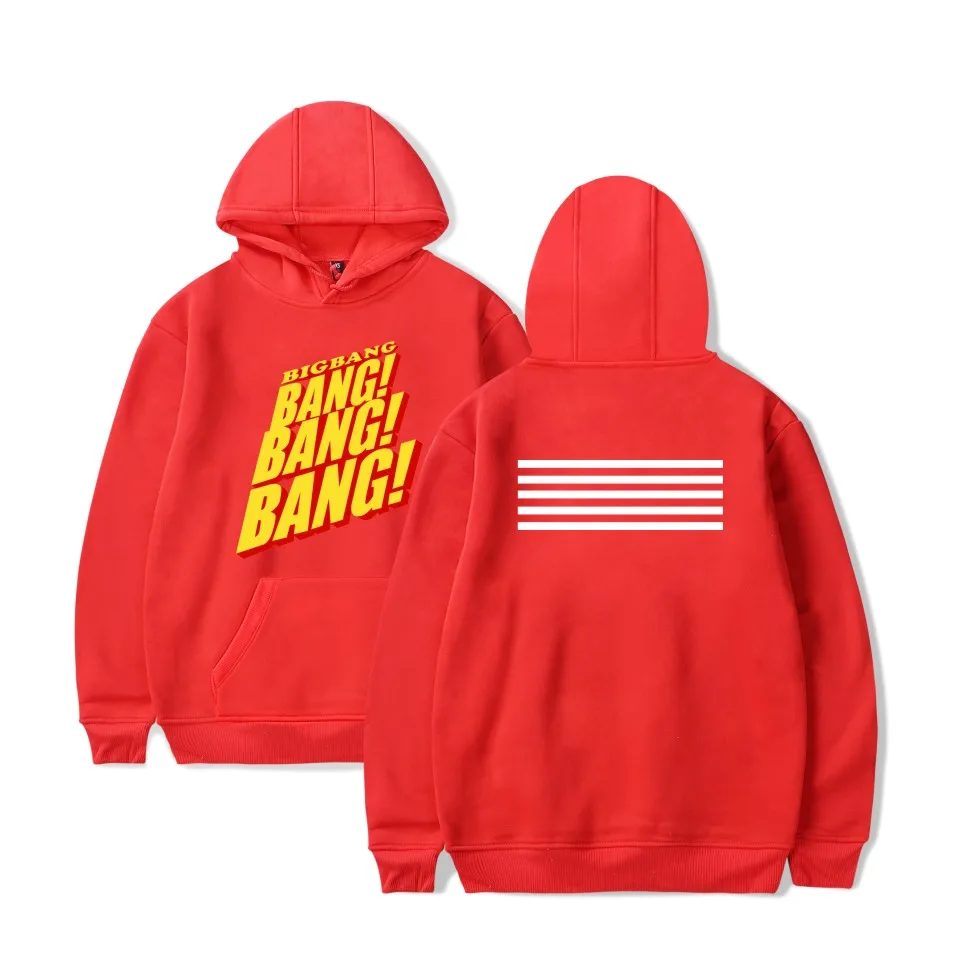 LUCKYFRIDAYF BIGBANG Kpop Harajuku Толстовка женская/Мужская модная зимняя толстовка женская