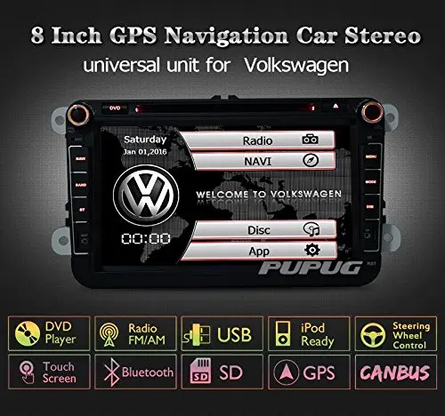 Best 2 Din Car DVD Player GPS Navigation Autoradio Electronics 8