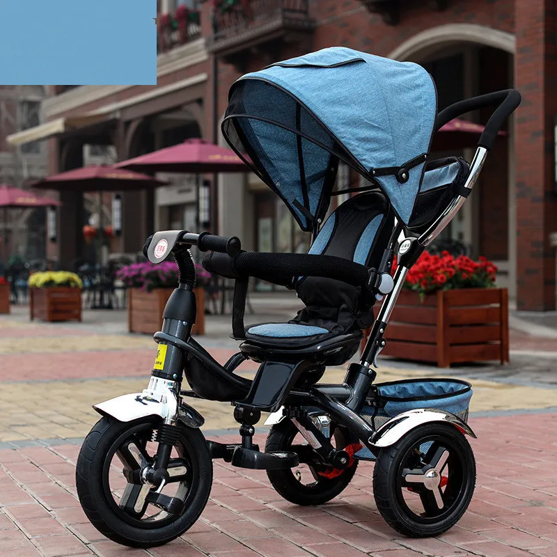 2017 kids Tricycle Pram 3 wheel Baby Stroller Child Three Wheels Carriage Baby Buggy Bike Bicycle For 6 Month to 6 Years Old11