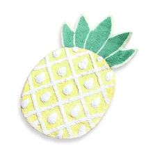 Симпатичные ананас Ковры панда коврик для дома Дети Детская комната хлопок Поддержка машинная стирка коробки ковер звериный стиль