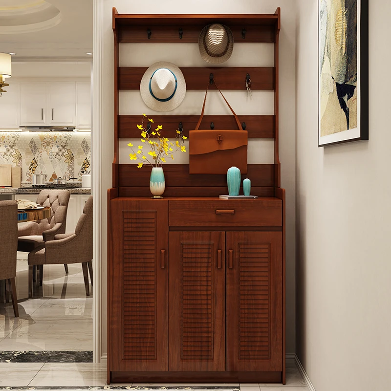 Шкаф для обуви scarpiera zapatero mueble rangement armoire de rangement шкаф для хранения деревянная мебель гостиная - Цвет: Style C