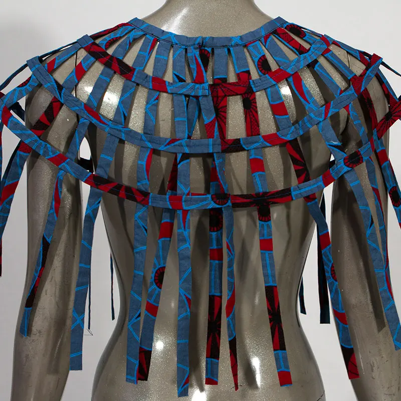 BRW Ankara африканские ожерелья в сетку шаль воротник женские аксессуары для одежды