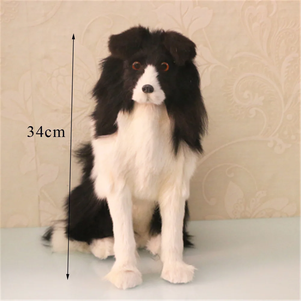 Fancytrader Big Simulated Herding Dog Toy Realistic Stuffed Golden Retriever Doll2