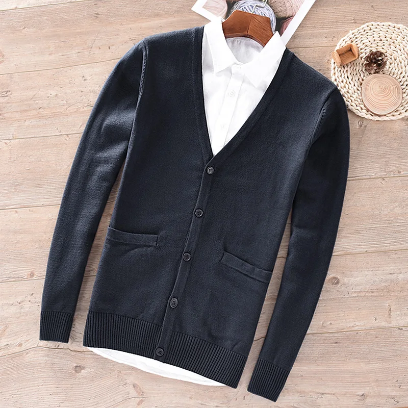 New arrival autumn Italy style long sleeved men sweaters