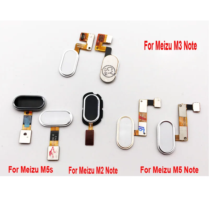 

For Meizu M2 M3 M5 Note 5.5 M3s M5s MX5 Pro M6s Home Button Key FingerPrint Touch ID Sensor Flex Cable Ribbon Replacement Parts