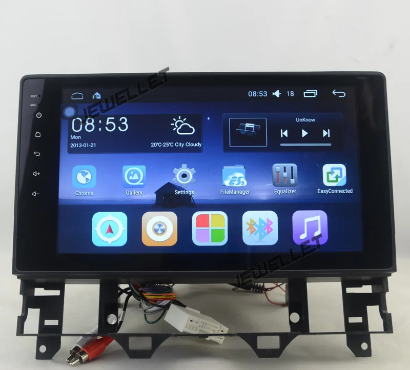 

10.1" Quad core 1024*600 HD screen Android 8.1 Car GPS radio Navigation for Mazda6 2002-2008 with 4G/Wifi DVR mirror link OBD