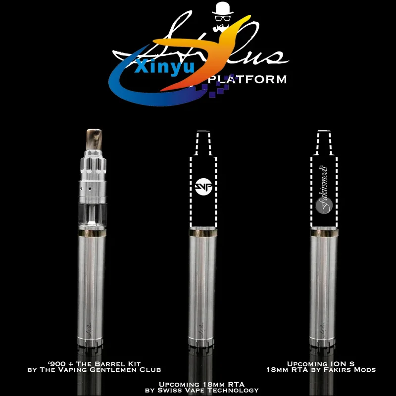 Stylus Mech Mod 900 mod fit bf rda 16 мм/18 мм vaporizador pen 16650/16500 battery vape yftk Dvarw RTA|Атомайзеры