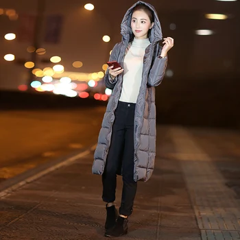 

KUYOMENS Fashion Winter Jacket Women 2018 Thick Warm Female Jacket Cotton Coat Parkas Long jaqueta feminina inverno Women Hooded