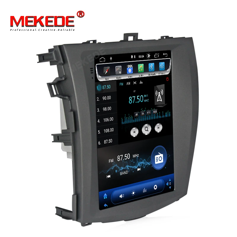 Mekede Tesla ips экран Android 8,1 Автомобильный gps радио для Toyota corolla 2008-2013 авто мультимедиа стерео плеер навигация без DVD