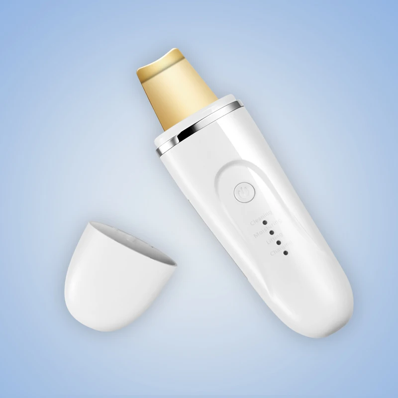 

LDY New Hot Sale Portable Ion Ultrasound Facial Spatula Face Peeling Ultrasonic Skin Scrubber