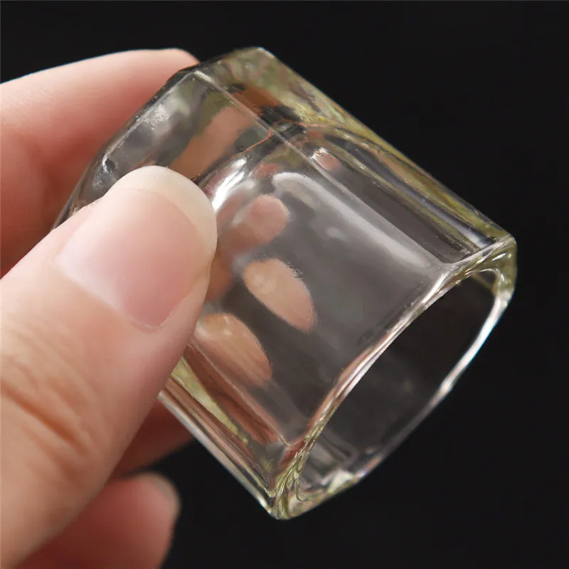 Acrylic Powder Dappen Dish Crystal Glass Cup for Acrylic Nail Art Clear Transparent White Color Acrylic Liquid Glass