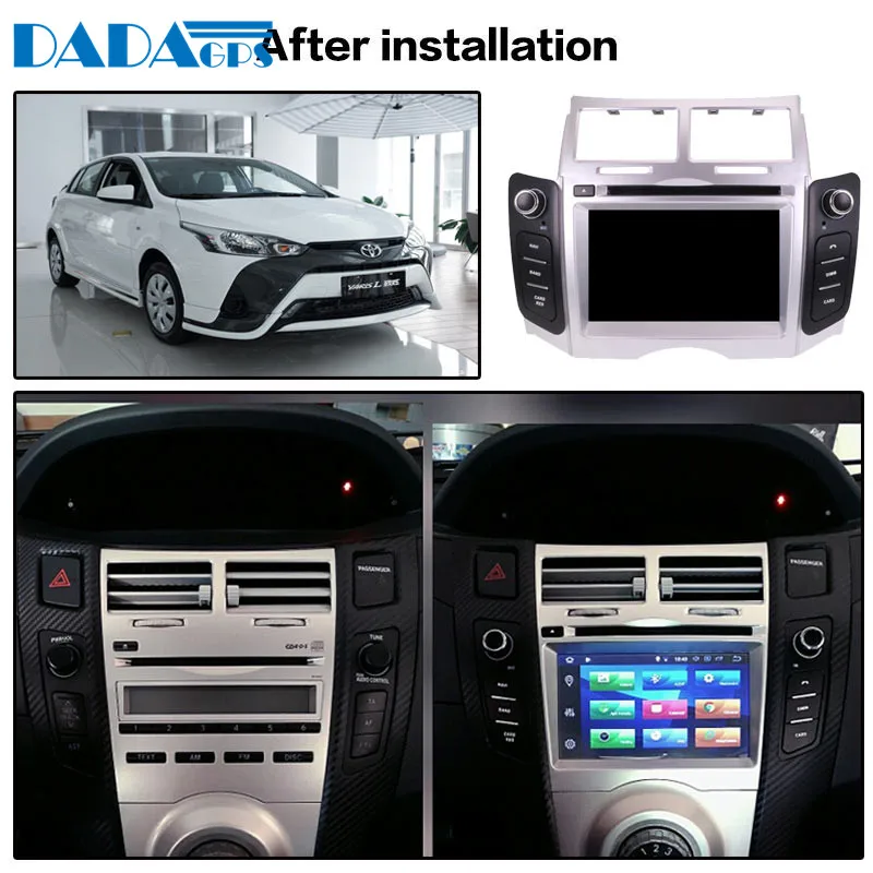 Android 8.1 4 Core RAM 2GB ROM 16GB Car Stereo Screen Radio For Toyota Yaris 2005-2011 Car DVD Player GPS Navigation Double DIN
Android 8.1 4 Core RAM 2GB ROM 16GB Car Stereo Screen Radio For Toyota Yaris 2005-2011 Car DVD Player GPS Navigation Double DIN