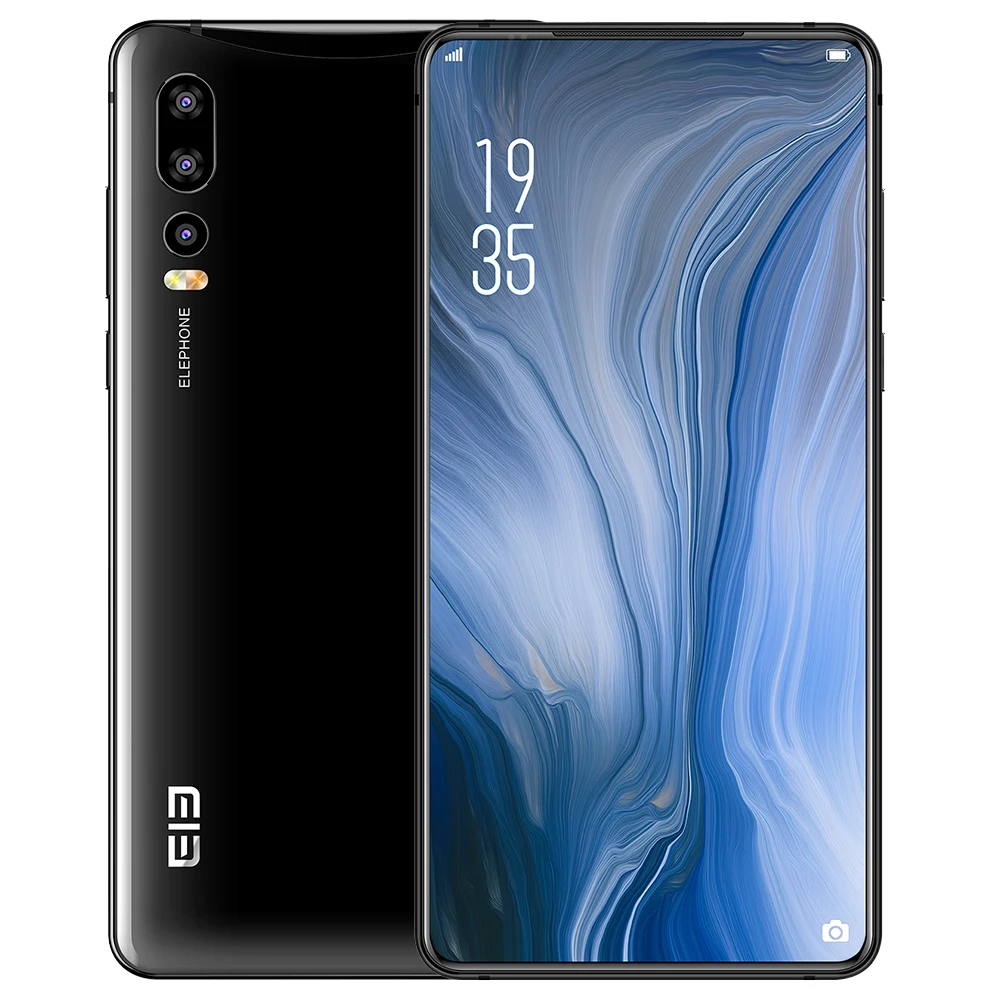 Смартфон ELEPHONE U2 4G 6 26 дюймов Android 9 0 ГБ ОЗУ 128 Гб ПЗУ 16 МП 5 Мп 2 всплывающие камеры