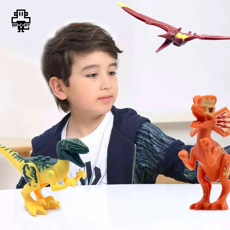 Playmobil оригинальные строительные блоки Динозавр мир Юрского периода игрушки