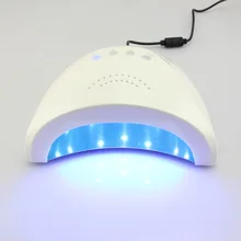 48 Вт белый светильник, УФ лампа для ногтей, Сушилка для ногтей и ногтей, Гель-лак для ногтей, быстрая сушка, SUNone, Сушилка для ногтей, маникюрные инструменты