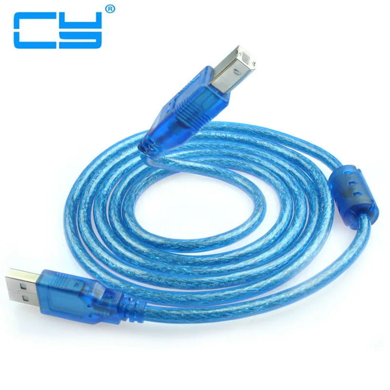USB 2 0 A Тип штекер-USB тип B стандарт мужской принтер сканер жесткий диск кабель 30 см