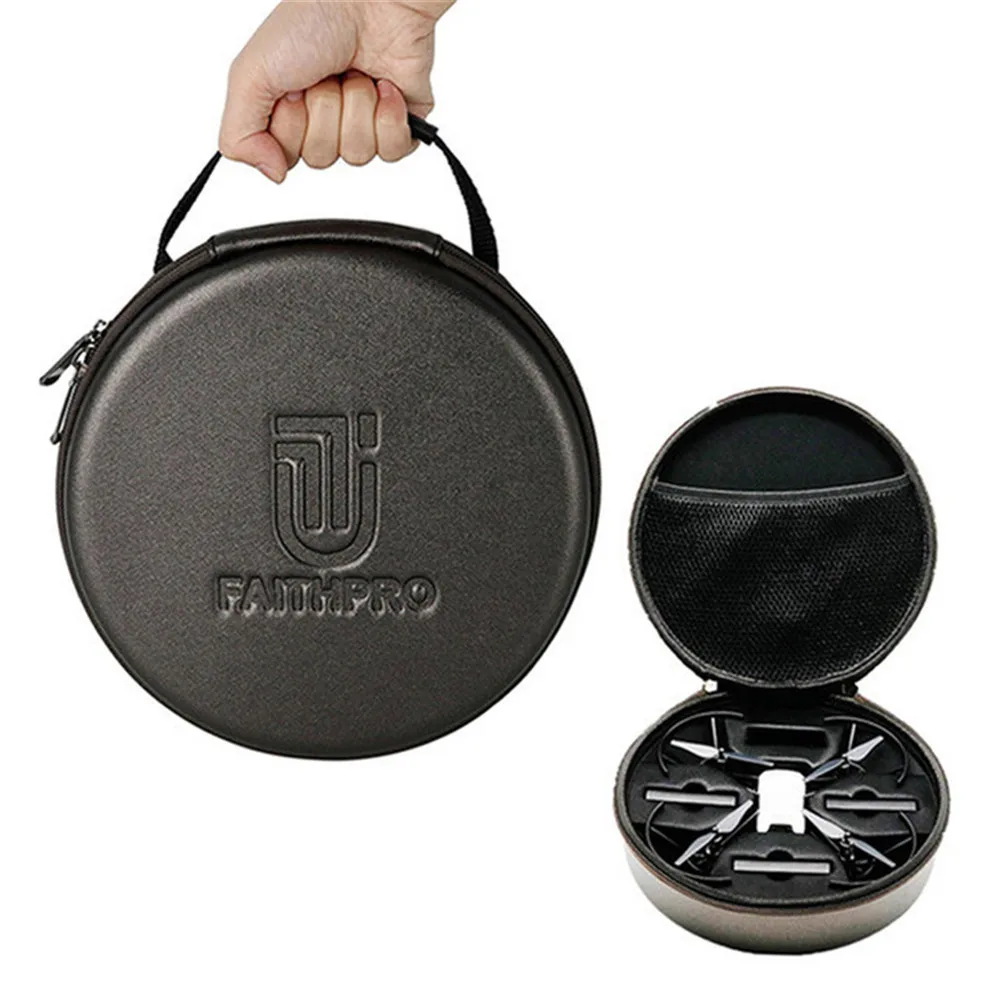 Handbag for DJI TELLO Case Waterproof Carrying Box PU Leather Storage Bag Portable Protective Case for DJI TELLO EDU Accessories-2