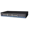 Interruptor lan ethernet con 24 puertos RJ45, interruptor gigabit para cámara ip ► Foto 3/4