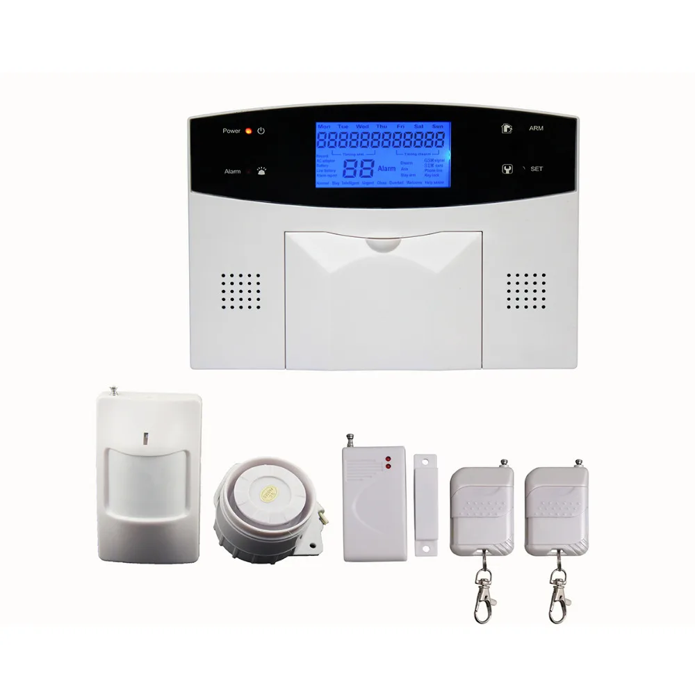 wireless gsm pstn home burglar alarm security system wireless gsm pstn home burglar alarm security system