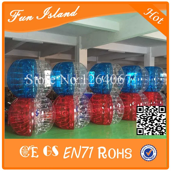 Free shipping 12PCS+2Pump Bubble Football/Zorb Ball/Inflatable Bubble Ball For Sale