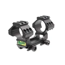 Сверхмощный 30 мм кольцо Сфера Крепление Пикатинни с пузырьковый уровень для прицел