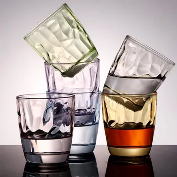 

RSCHEF Household glass set of 6 color cup set beer mug gift cup
