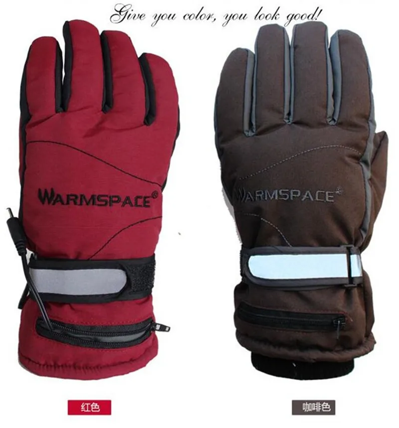 2000 мАч Детские Умные перчатки с электроподогревом, супер теплые спортивные перчатки для катания на лыжах на открытом воздухе литиевая батарея с ручным подогревом