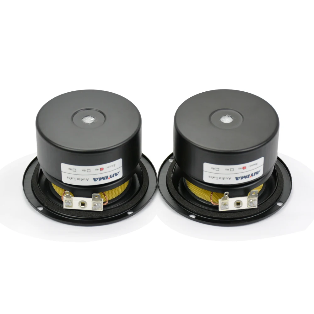 AIYIMA 2Pcs 3 Inch Full Range Speaker Midrange