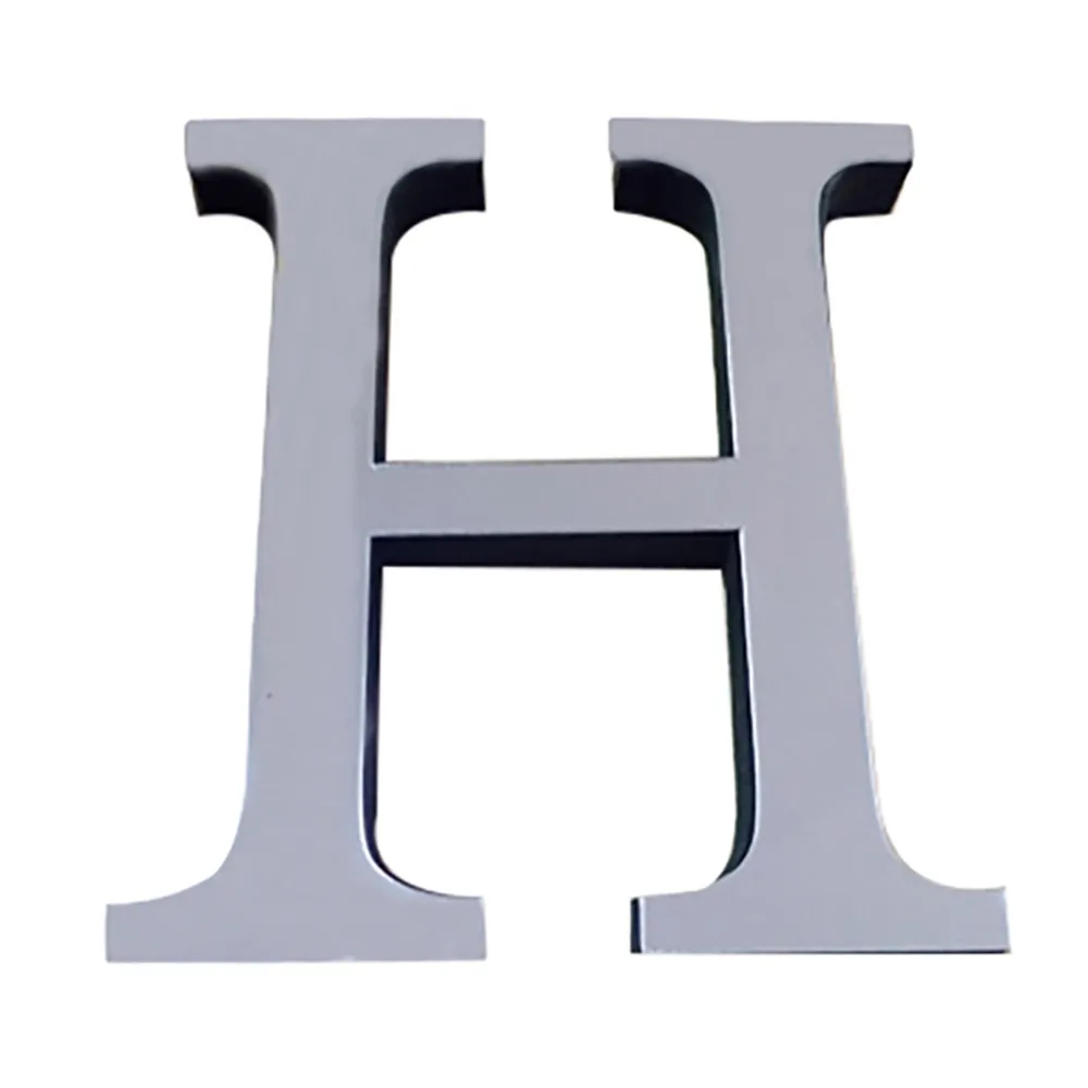 3D DIY креативные пользовательские 26 uppercase буквы гостиной мальчиков и девочек