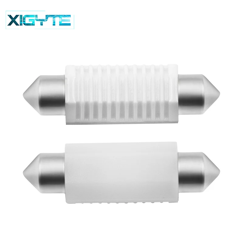 

2pcs new C5W led C10W Bulb Car Interior light Festoon 31mm 36mm 39mm 41mm SMD 3030 COB Reading Dome Lamp 12V 24V 6000K White