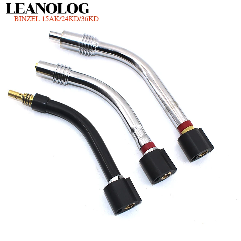 

CO2 MIG Welding Machine/Welding Tools Accessories Binzel 15AK/24KD/36KD MAG MIG Welding Torch Welding Gun Goose Neck Bend