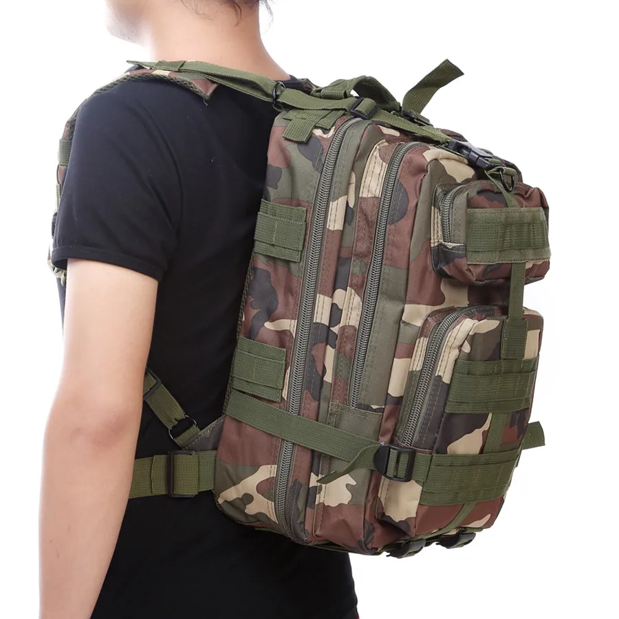 Durable Unisex Military Army Tactical Backpack Sports Bag Camping