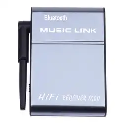 Alloyseed Music Link X500 Bluetooth 4.0 HIFI аудио ресивер Беспроводной ссылка на музыку для телефона Планшеты PC 3.5 мм Jack Выход