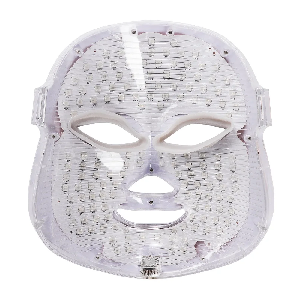 Cuidados com a Pele Cores Máscara Facial Beleza Rejuvenescimento Rugas Acne Remoção Rosto Terapia Clareamento Apertar Instrumento 7 Led Mod. 1263194 14 High Quality Beleza e saúde